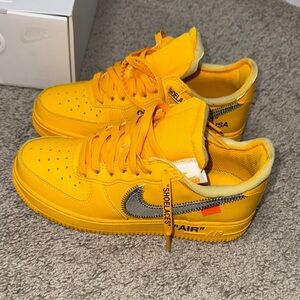 Nike X Off White Lemonade Air Force 1